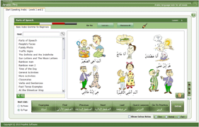 Interface tools layout eArabic Pro 6.0
